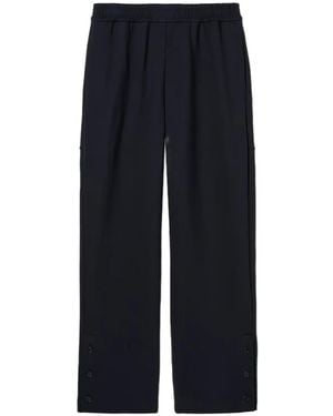Gucci Elasticated-Waistband Track Trousers - Blue