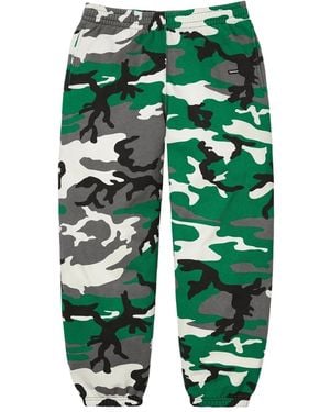Supreme Small Box Track Pants - Green