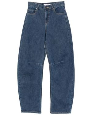 Self-Portrait Five-Pockets Jeans - Blue