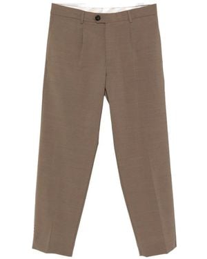 Amaranto Tailored Trousers - Grey