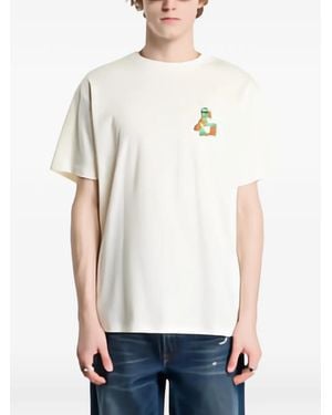 RIPNDIP Here All Along Graphic-Print T-Shirt - White