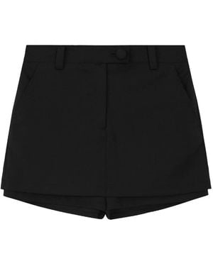 Rest&Recreation Skorts con logo bordado - Negro