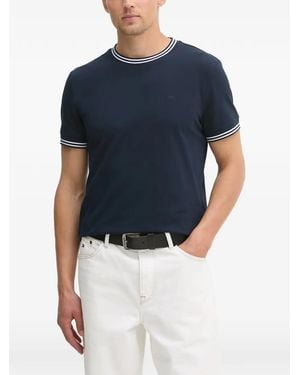 Joop! Jose Stripe-Trim T-Shirt - Blue