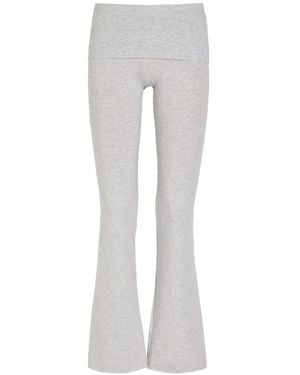 Skims Foldover Track Trousers - Grey