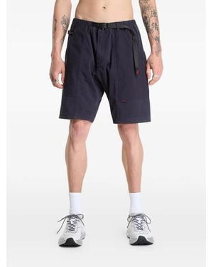 Gramicci Gadget Integrated-Belt Shorts - Blue