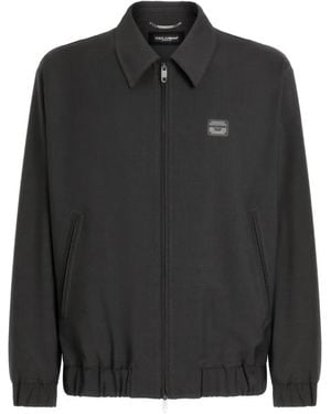 Dolce & Gabbana Woollen Jacket With Tag - Black