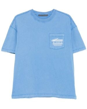 Stockholm Surfboard Club T-Shirt À Logo Imprimé - Bleu