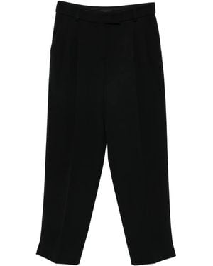 Giorgio Armani Pleat-Detailed Pants - Black