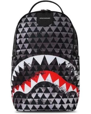 Sprayground Shark Mouth Kahuku Rucksack - Grau