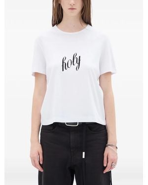 Ann Demeulemeester Milner T-Shirt - White