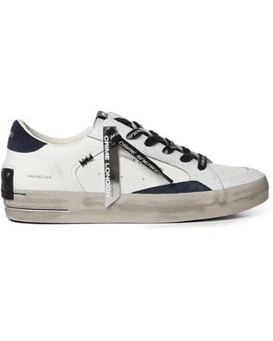 Crime London Sk8 Deluxe Sneakers - Weiß