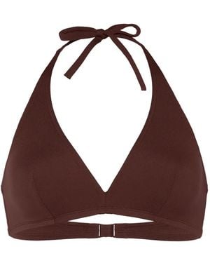 Eres Gang Triangle Bikini Top - Purple