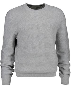 GANT Crew-Neck Sweatshirt - Grey