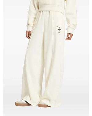 adidas X Liberty London Logo-Detail Track Trousers - White