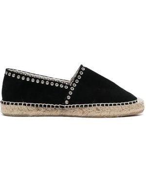 Isabel Marant Canae Suède Espadrilles - Zwart