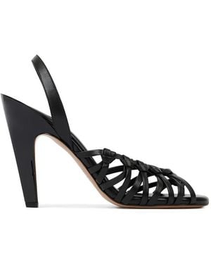 Chloé Estra Heeled Sandals - White