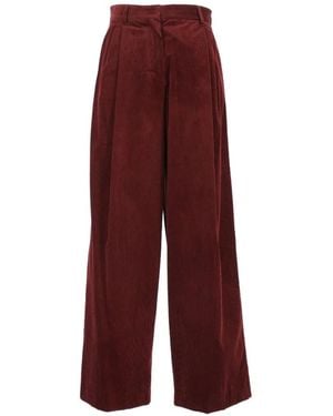 Max Mara Tania Corduroy Pants - Purple