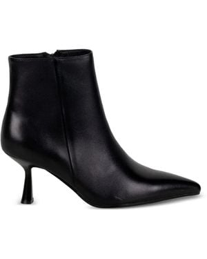Bibi Lou Sakura Pointed-Toe Ankle Boots - Black