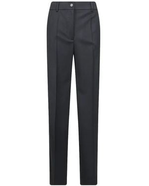 P.A.R.O.S.H. Sallia Pressed-Crease Pants - Blue