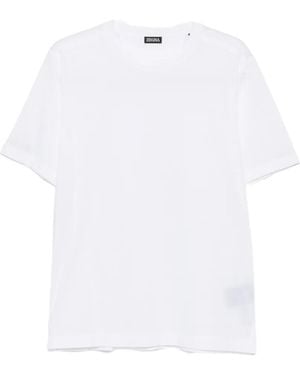 ZEGNA Round-Neck T-Shirt - White
