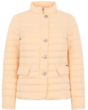 Moorer Aisha Padded Jacket - Natural
