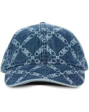 MICHAEL Michael Kors Denim Baseball Cap - Blue
