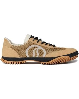 Stella McCartney Mesh-panelled Sneakers - ブラウン