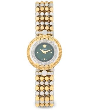 Versace Greca-Pattern 35Mm Watch - Metallic