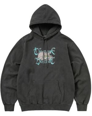 thisisneverthat Hoodie mit grafischem Print - Grau