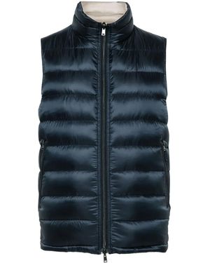 Herno Wendbare Weste - Blau