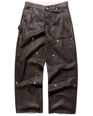 FeliceOrt Double Knee Trousers - Grey