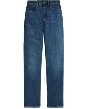Polo Ralph Lauren High-Waisted Straight Jeans - Blue