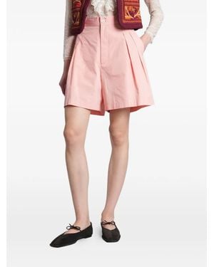 Antik Batik Taylora Pleated Shorts - Pink