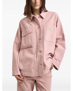 Weekend by Maxmara Abrigo Con Bolsillo De Parche - Rosa