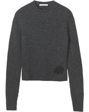 Cecilie Bahnsen Blas Nordic Rib Jumper - Grey