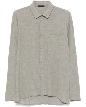 Transit Crinkled Shirt - Grey