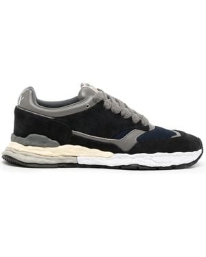 Maison Mihara Yasuhiro George Low-Top Suede Trainers - Black