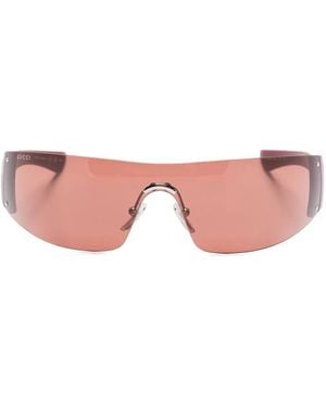 Gucci Occhiali Da Sole Con Cristalli - Rosa