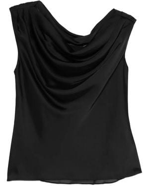Ralph Lauren Cowl Neck Dress - Black