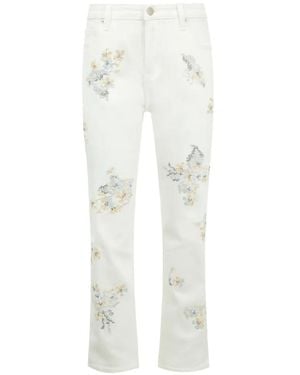 Libertine Vaqueros Rectos Porcelain Garden - Blanco