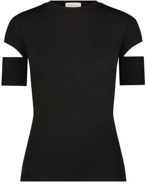 MARCELLA Esme Cut-Out Top - Black