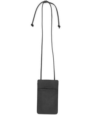 Canali Leather Phone Case - White