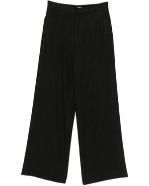Covert Wide-Leg Pants - Black
