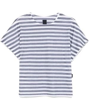 Juun.J T-Shirt A Righe - Blu