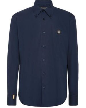 Billionaire Klassisches Hemd - Blau