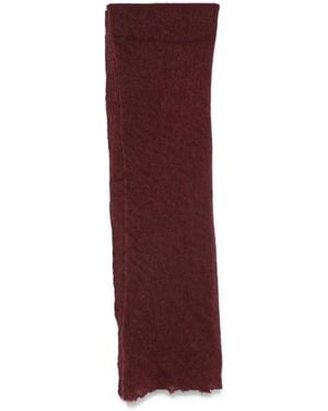 Botto Giuseppe Frayed Scarf - Purple