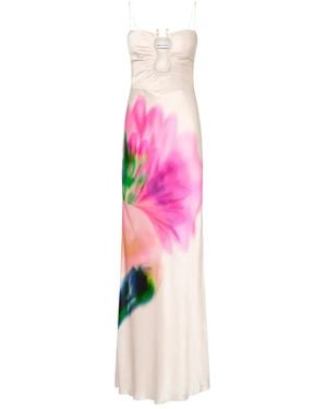 Rebecca Vallance Floral-Print Dress - Pink