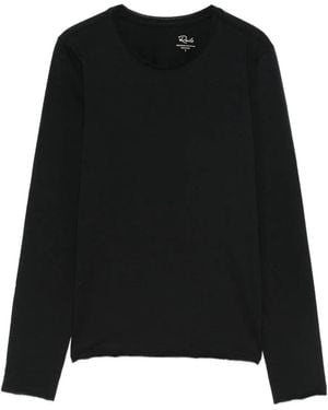 Rails Klassisches Langarmshirt - Schwarz