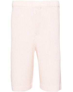 Homme Plissé Issey Miyake August Shorts - Pink
