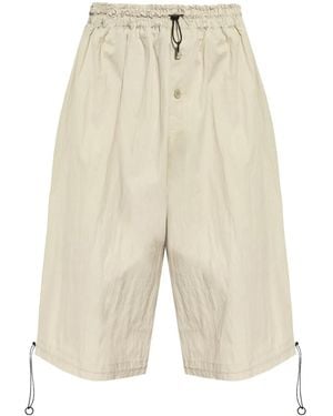 discord Yohji Yamamoto Cropped-Palazzohose - Natur